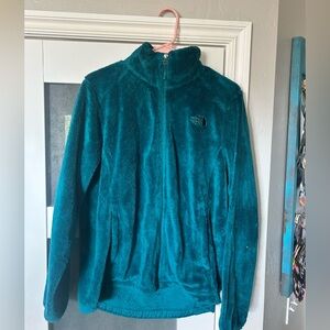 The North Face Turquoise Fleece Jacket